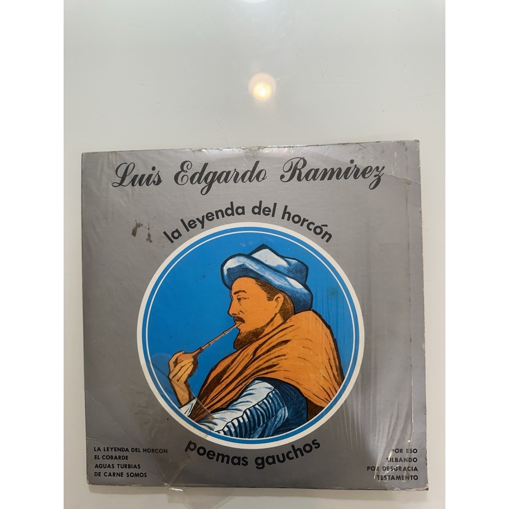 Luis Edgardo Ramirez La Leyenda Del Horcon Poemas Gauchos Vinyl Vene Vox LPBL-46